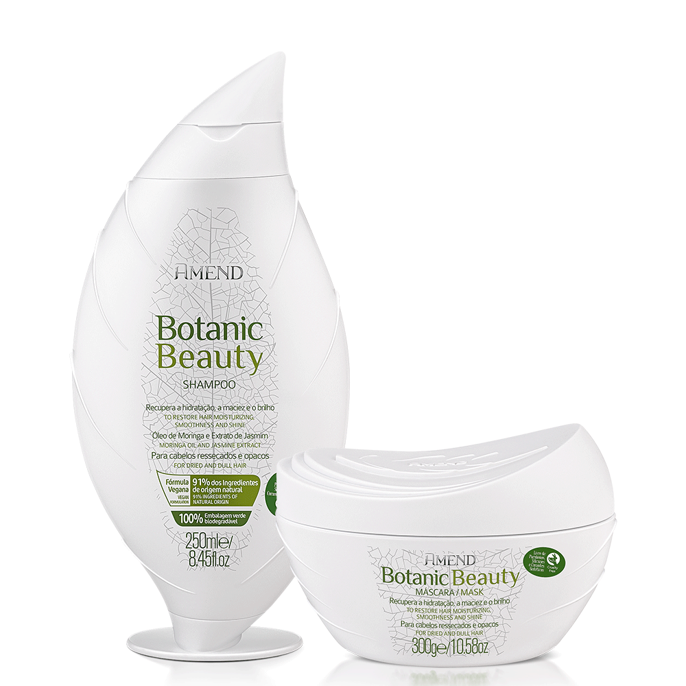 Kit Amend Botanic Beauty Óleo de Moringa | 2 produtos